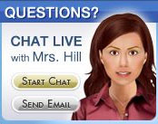 Mrs. Hill on the home page