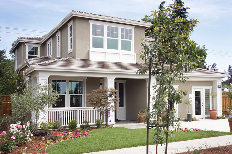 Solar powered home at Satake Estates