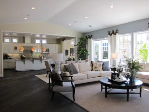 Elegant interior of new construction home Elegant interior of new construction home