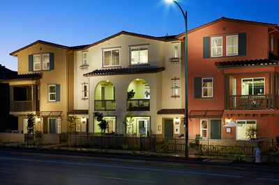 New homes at Arques Place, Sunnyvale
