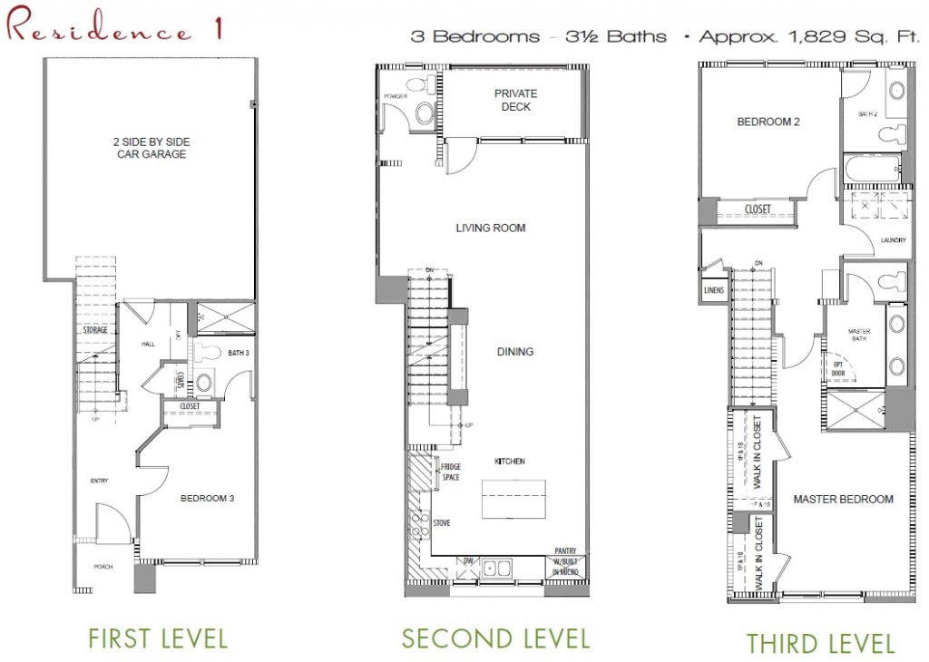 Mission Place Residence 1 floorplan