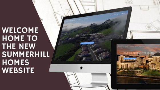 Announcement of New Website for Leading Home Builder