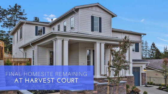 Final homesite available at Harvest Court by Summerhill Homes