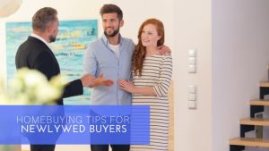Newlywed buyers choosing their dream Summerhill Home