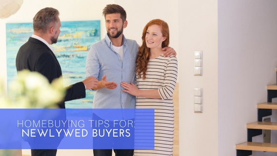 Newlywed buyers choosing their dream Summerhill Home