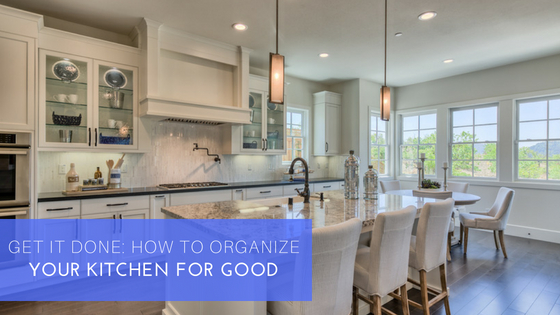 Organizing your kitchen in a Summerhill Home